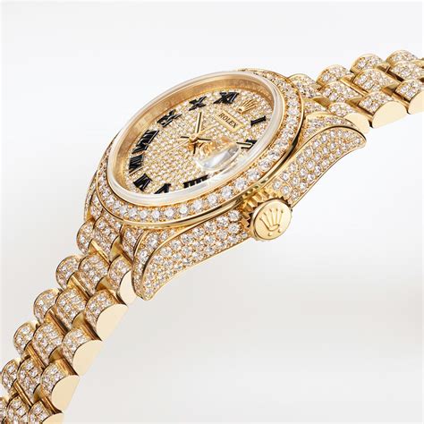 rolex datejust femminile con brillanti dentro prezzo|Rolex Lady Datejust orologi da polso .